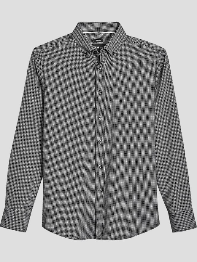 Awearness Kenneth Cole Modern Fit Performance 4-Way Stretch Button Up Shirt