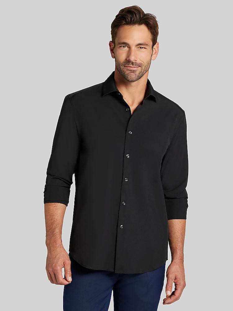 black mini dress holiday Black Dixxon Work Shirt: Built to Last main image 1