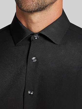 midi dress with flared bottom Kenneth Cole Men's Dress Shirt Slim Fit Stretch Collar Non Iron Solid main image 1