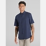 Awearness Kenneth Cole CHILLFLEX Modern Fit Short Sleeve 4-Way Stretch Button Up Shirt