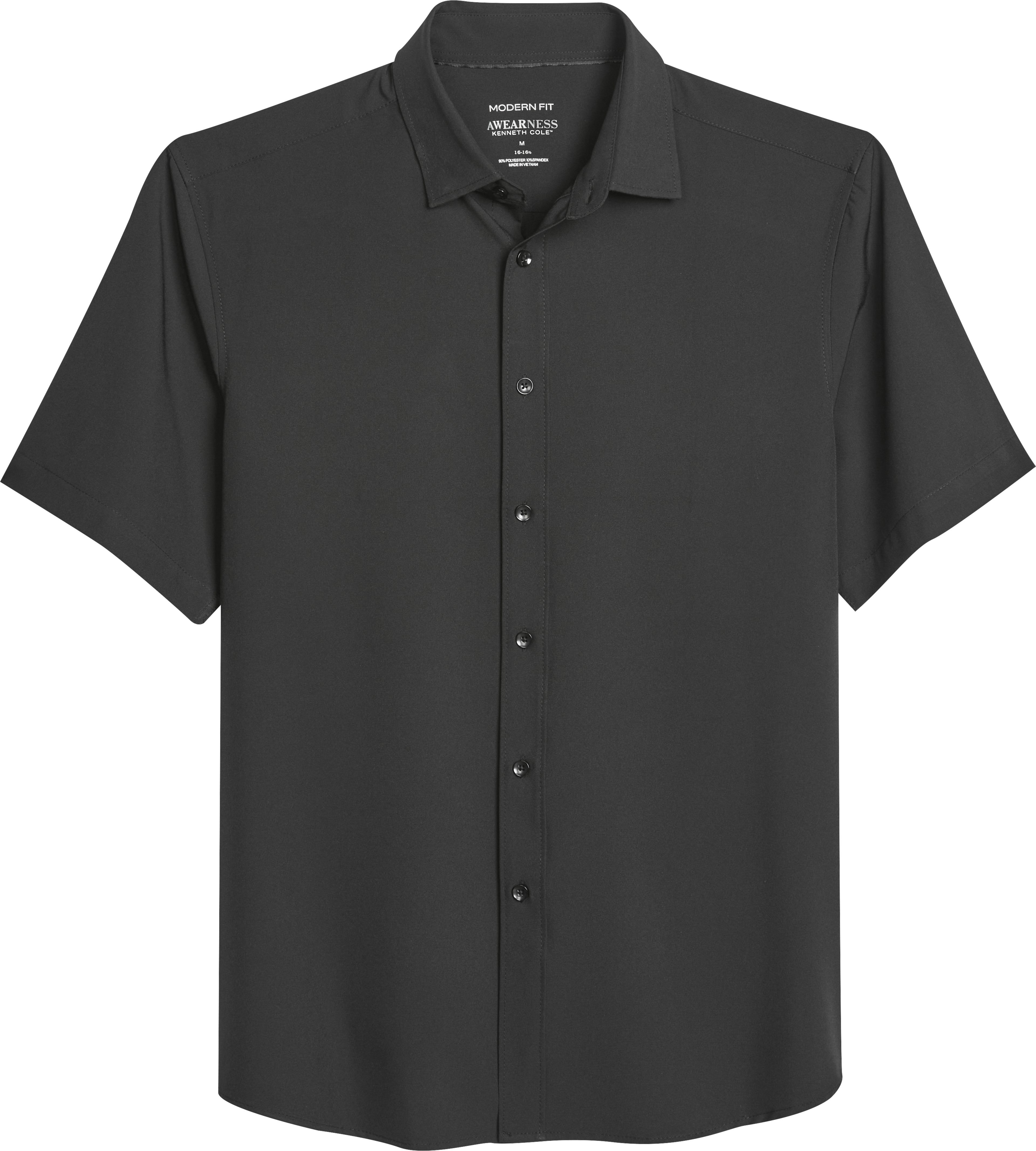 CHILLFLEX Modern Fit Short Sleeve 4-Way Stretch Button Up Shirt