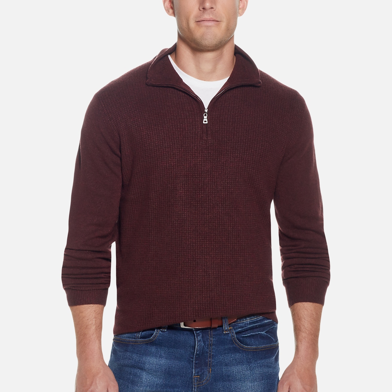 Jos. A Bank Traveler Modern Fit 1/4 Zip Sweater, All Sale