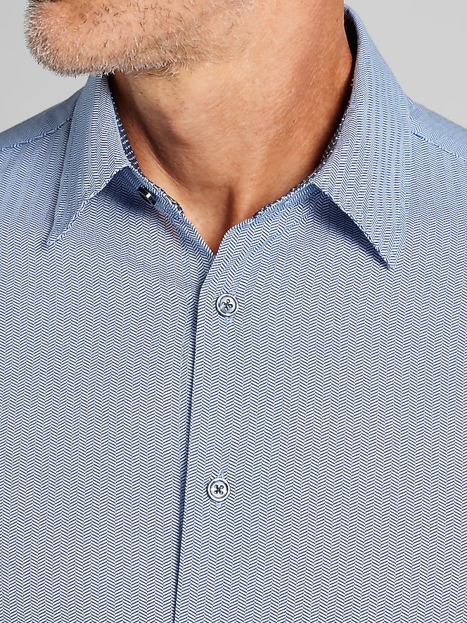 Joseph Abboud Modern Fit Comfort Stretch Hybrid Button Up Shirt