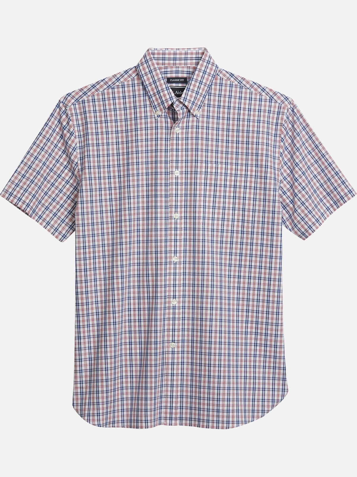 St. Aisle Classic Fit Medium Check Sport Shirt | All Sale| Men's Wearhouse