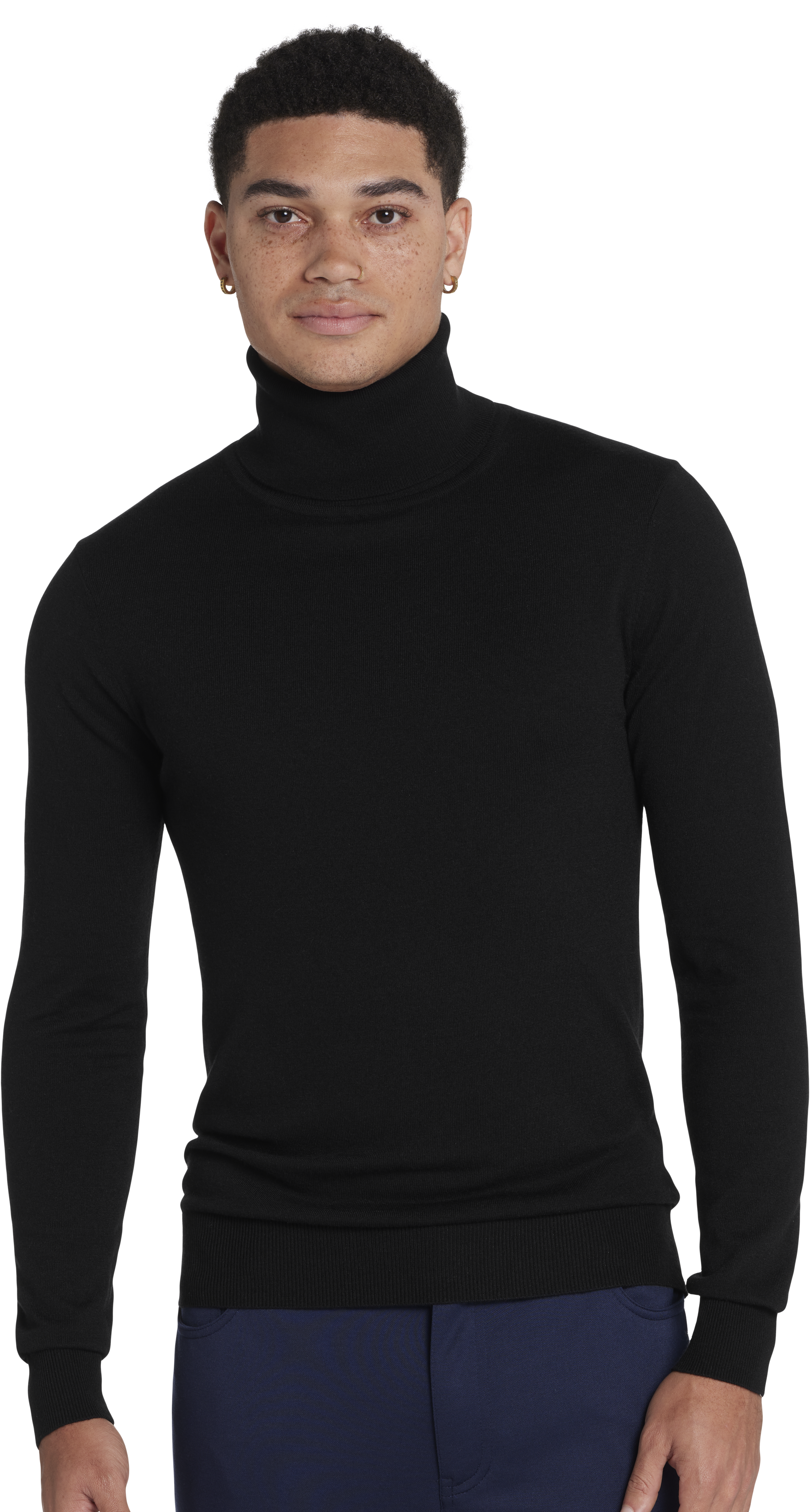 Slim Fit Lightweight Turtleneck Sweater