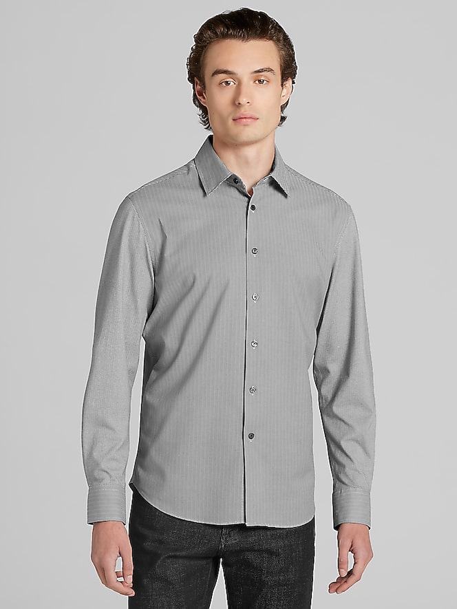 Joseph Abboud Modern Fit Comfort Stretch Hybrid Button Up Shirt