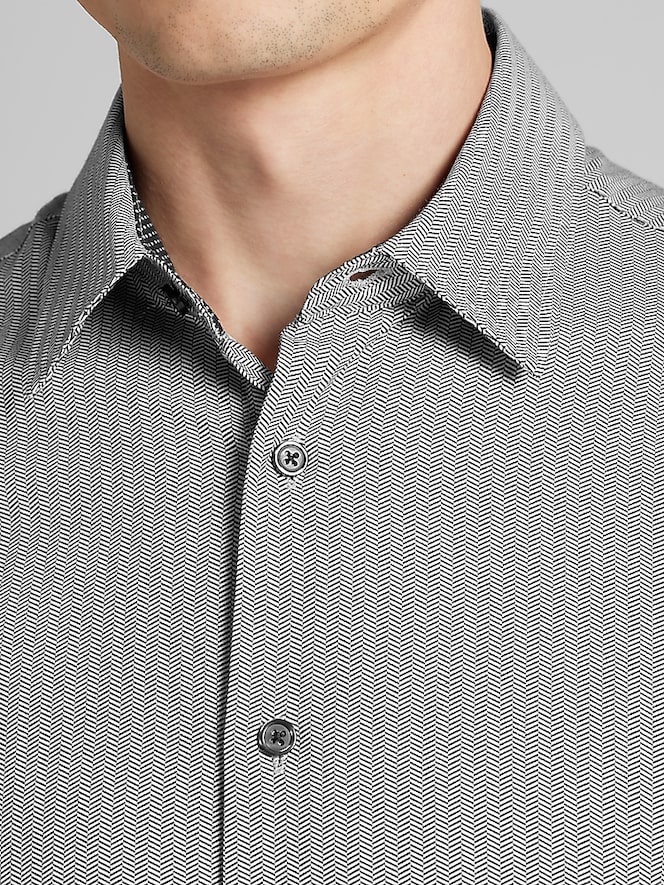 Joseph Abboud Modern Fit Comfort Stretch Hybrid Button Up Shirt