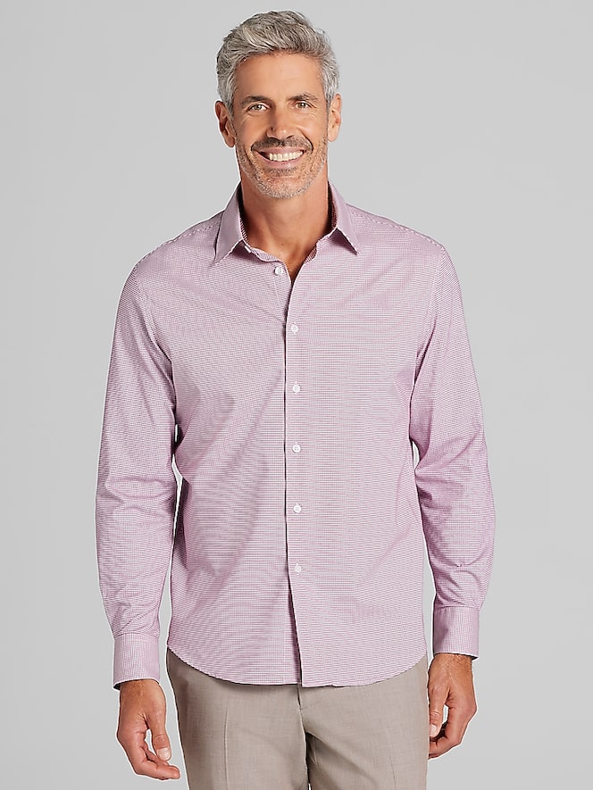 Joseph Abboud Modern Fit Comfort Stretch Hybrid Button Up Shirt