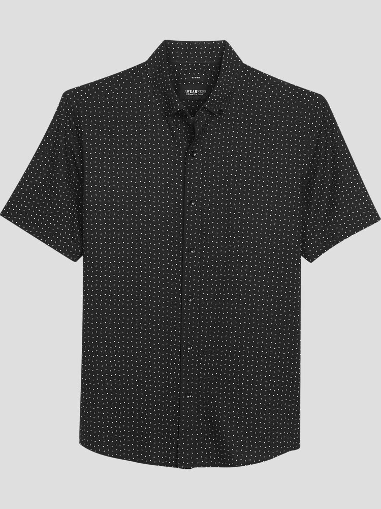 期間限定お買い得商品 |  通販 Awearness Kenneth Cole Triangle Dot Casual Button Up Shirt トップス