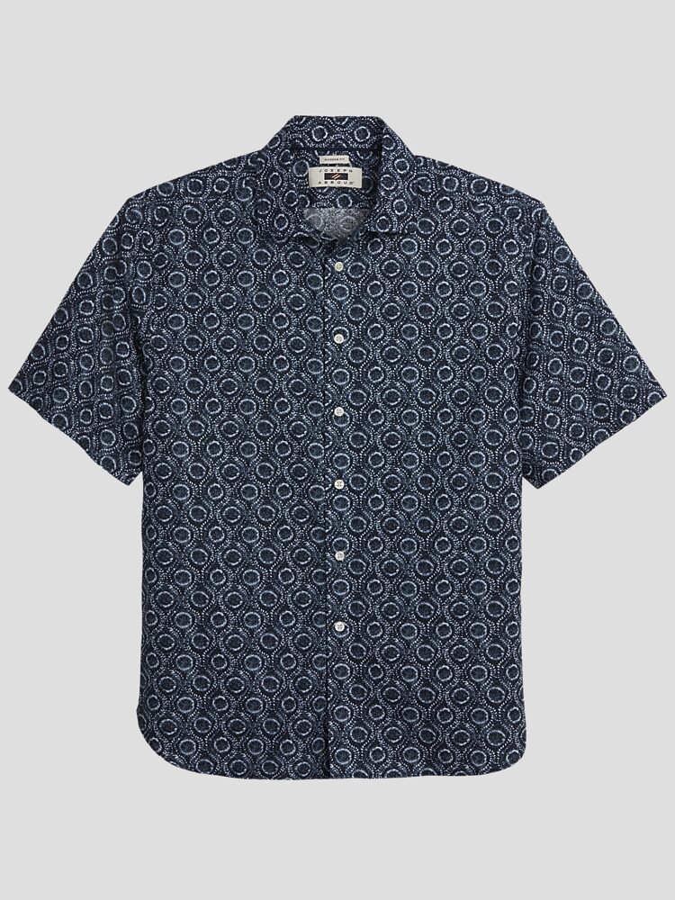 Men's wearhouse short sleeve dress shirts 2025