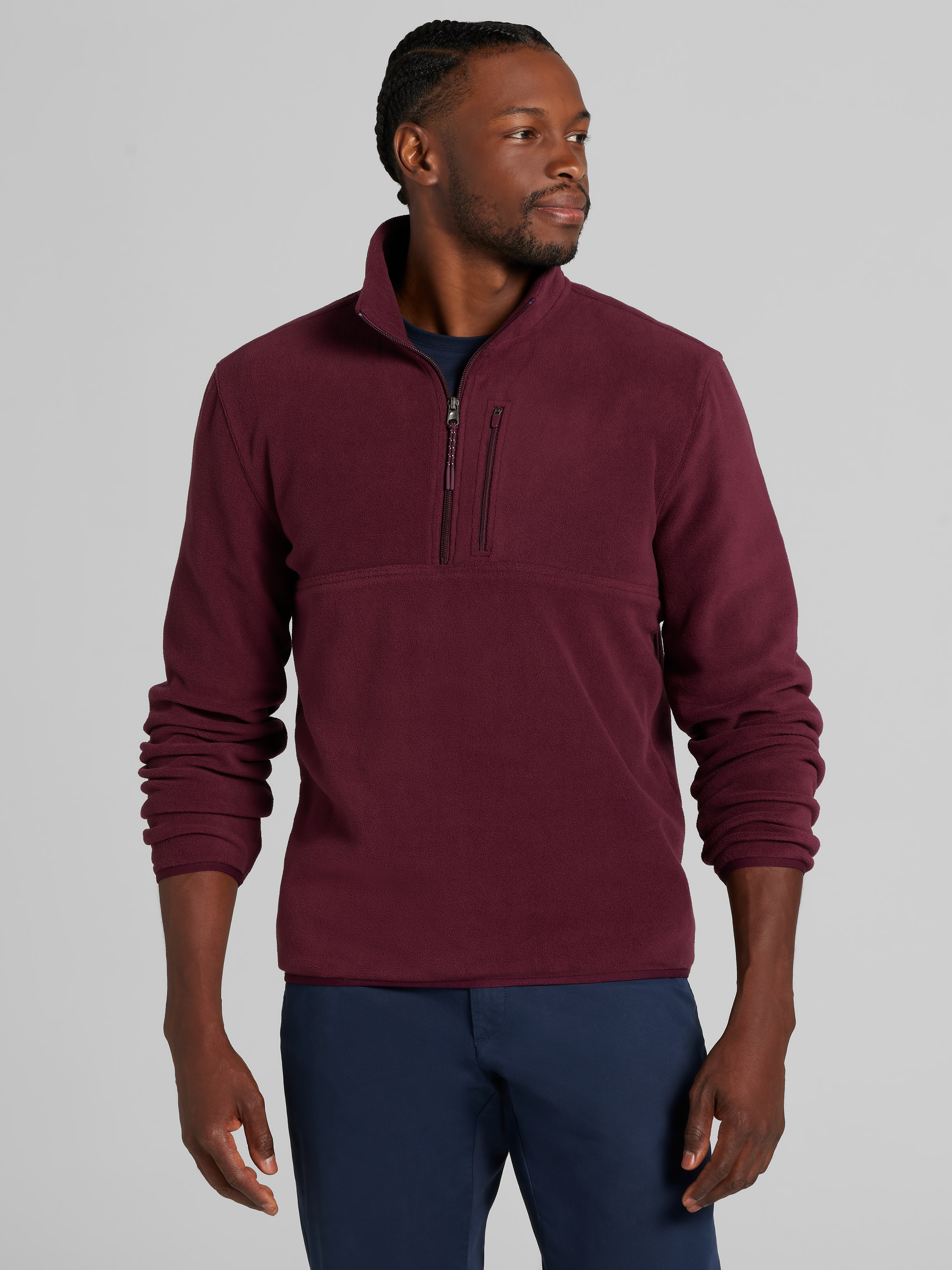Wilke-Rodriguez Quarter Zip Fleece Pullover | Quarter Zip | Men's