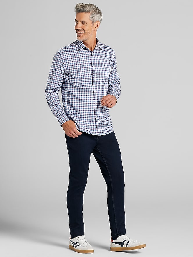 Joseph Abboud Modern Fit Comfort Stretch Button Up Shirt