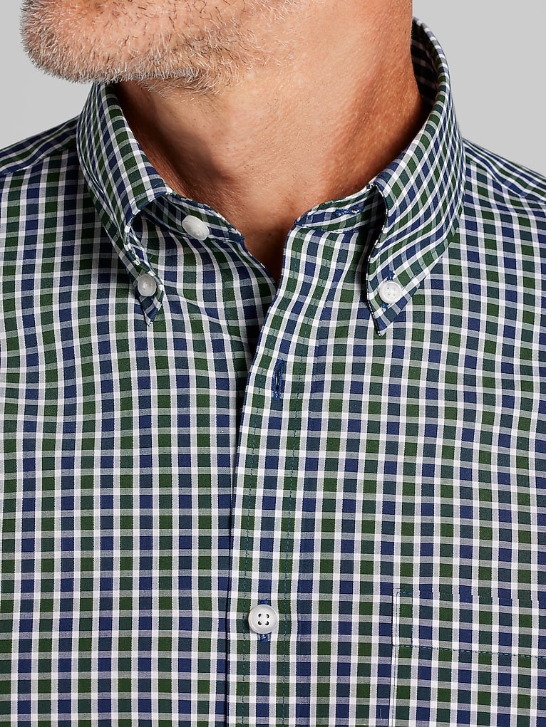 Wilke-Rodriguez Modern Fit Woven Button Up Shirt