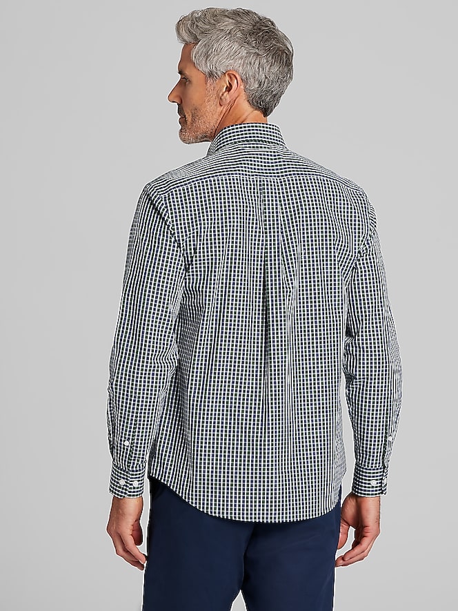 Wilke-Rodriguez Modern Fit Plaid Button Up Shirt