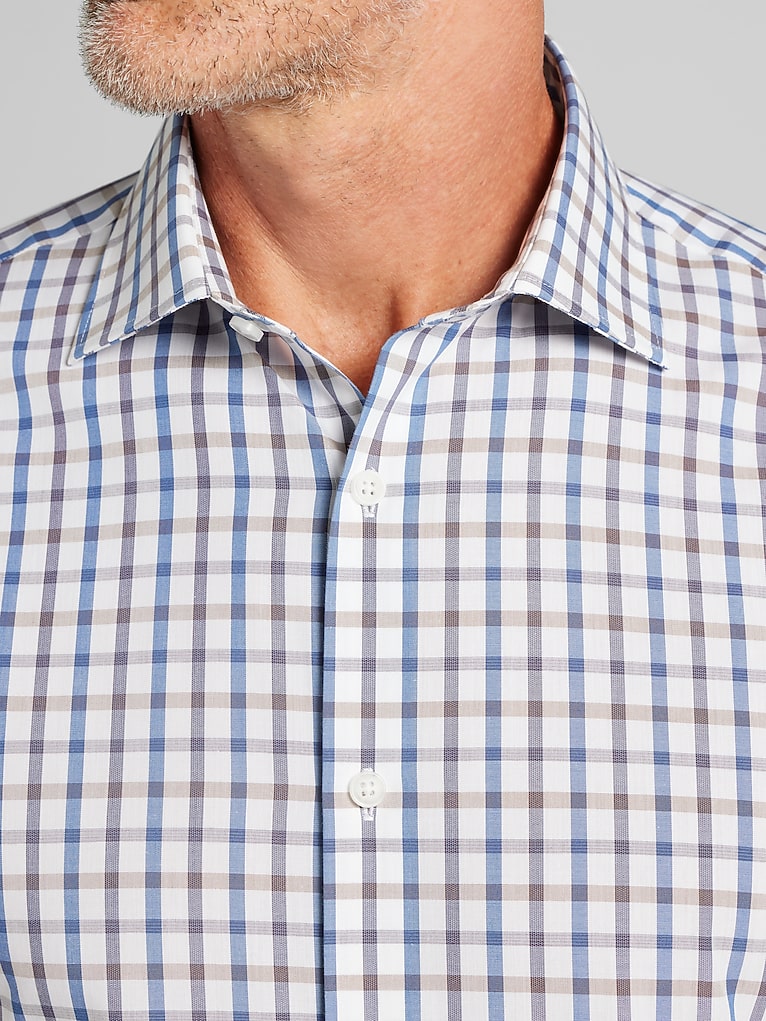 Wilke-Rodriguez Modern Fit Woven Button Up Shirt