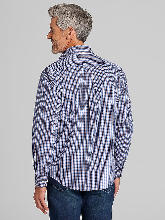 Wilke-Rodriguez Modern Fit Plaid Button Up Shirt