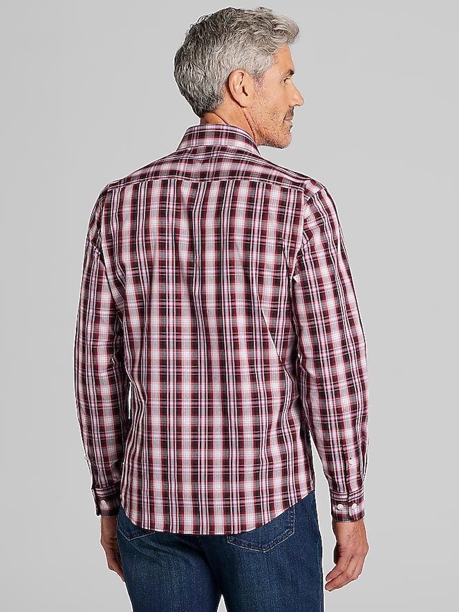 Wilke-Rodriguez Modern Fit Plaid Button Up Shirt