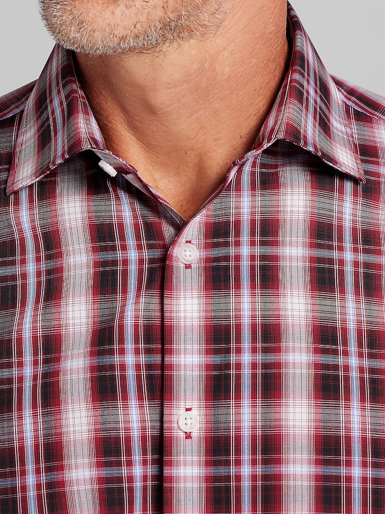 Wilke-Rodriguez Modern Fit Woven Button Up Shirt