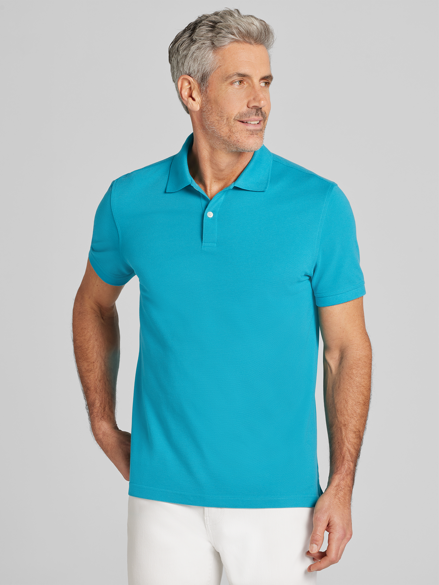 Modern Fit Pique Knit Polo