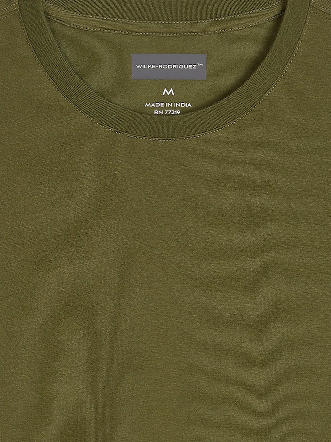 Wilke-Rodriguez Modern Fit Cotton Blend Crewneck Tee, Kelly Green | T ...