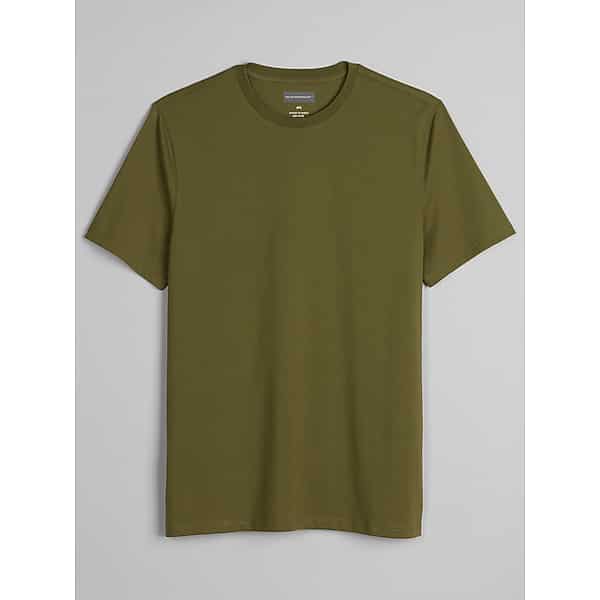 Wilke-Rodriguez Men's Modern Fit Cotton Blend Crewneck Tee Kelly Green - Size: XL