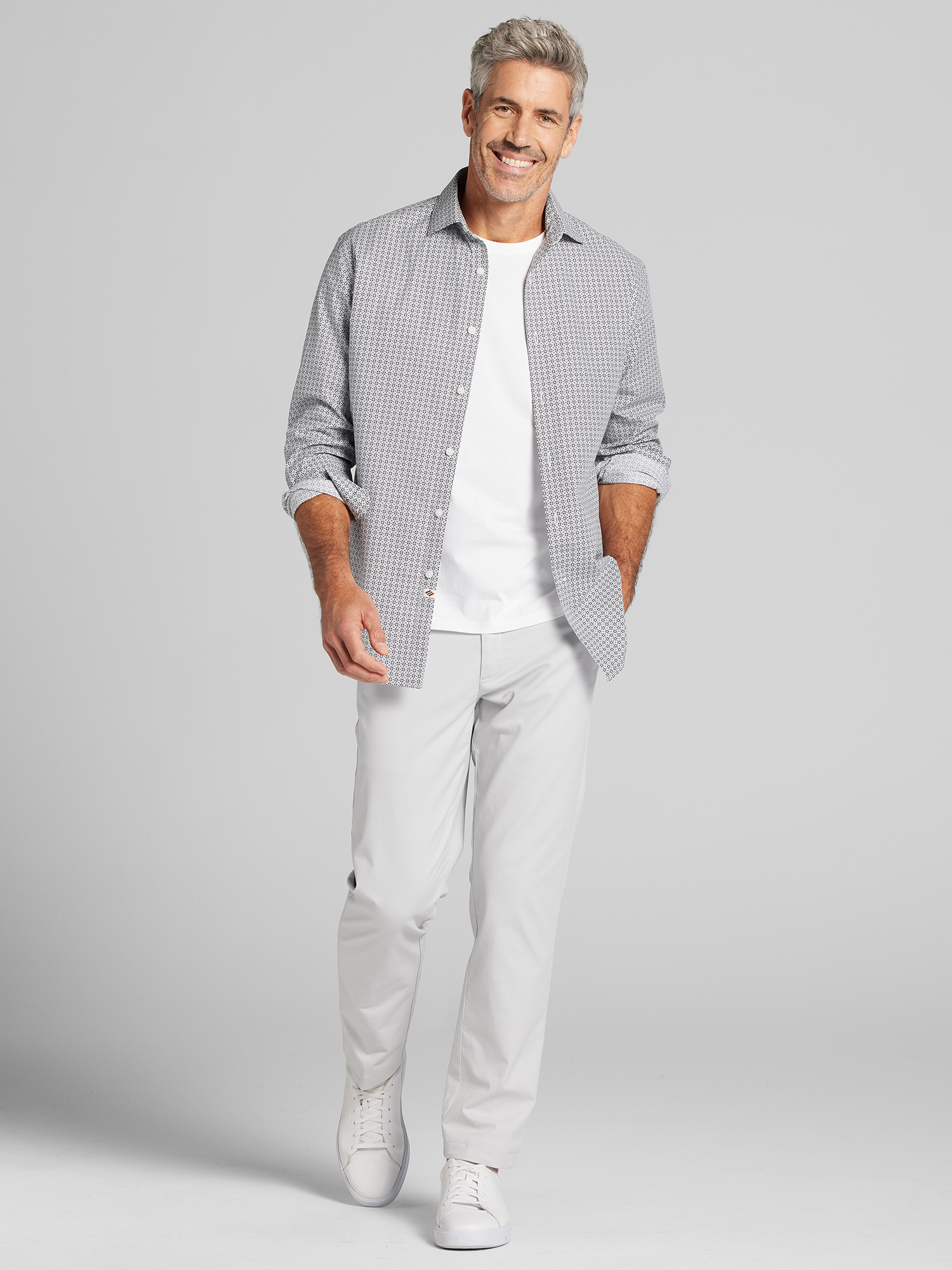 Classic Fit Button Up Shirt