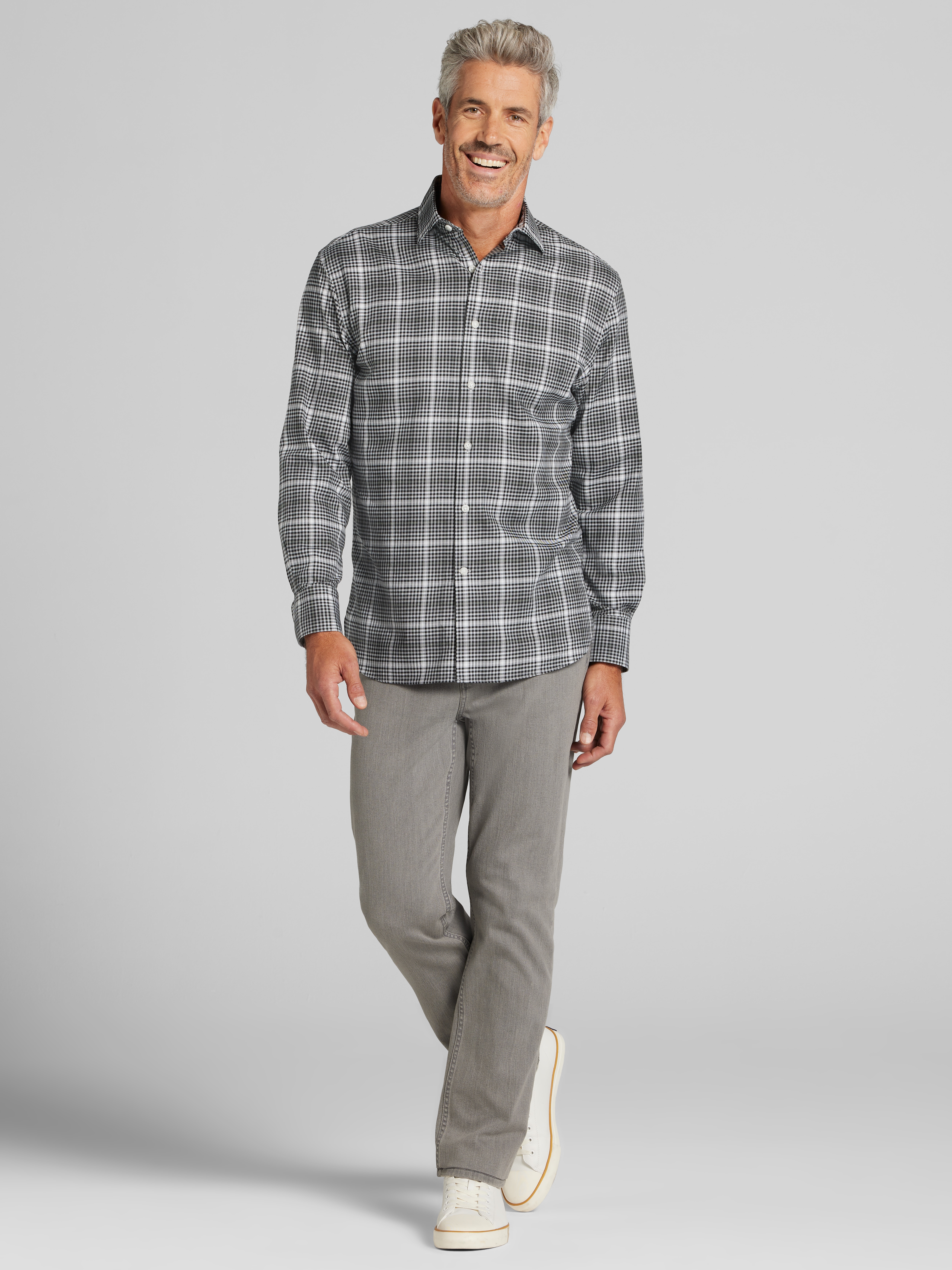 Classic Fit Button Up Shirt