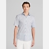 Awearness Kenneth Cole CHILLFLEX Slim Fit 4-Way Stretch Short Sleeve Button Up Shirt