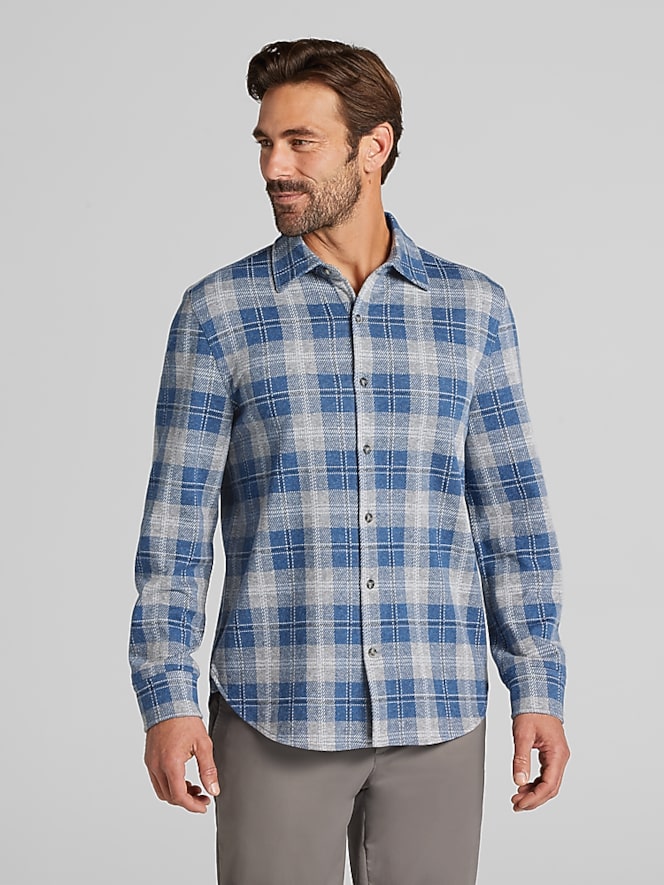 Joseph Abboud Modern Fit Button-Up Overshirt