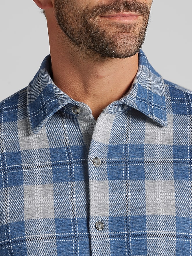 Joseph Abboud Modern Fit Button-Up Overshirt