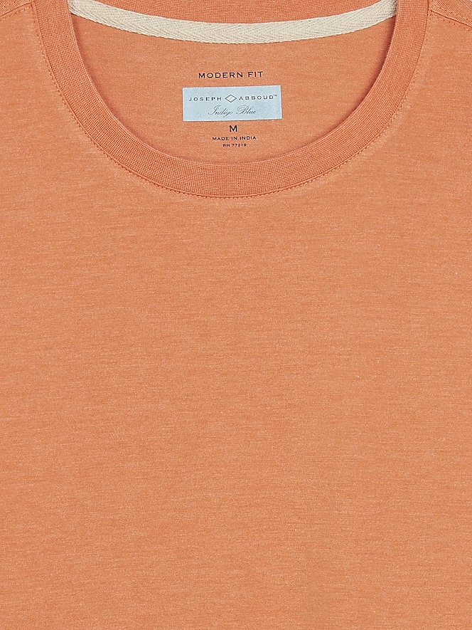 Joseph Abboud Modern Fit Burnout Crew Neck Tee
