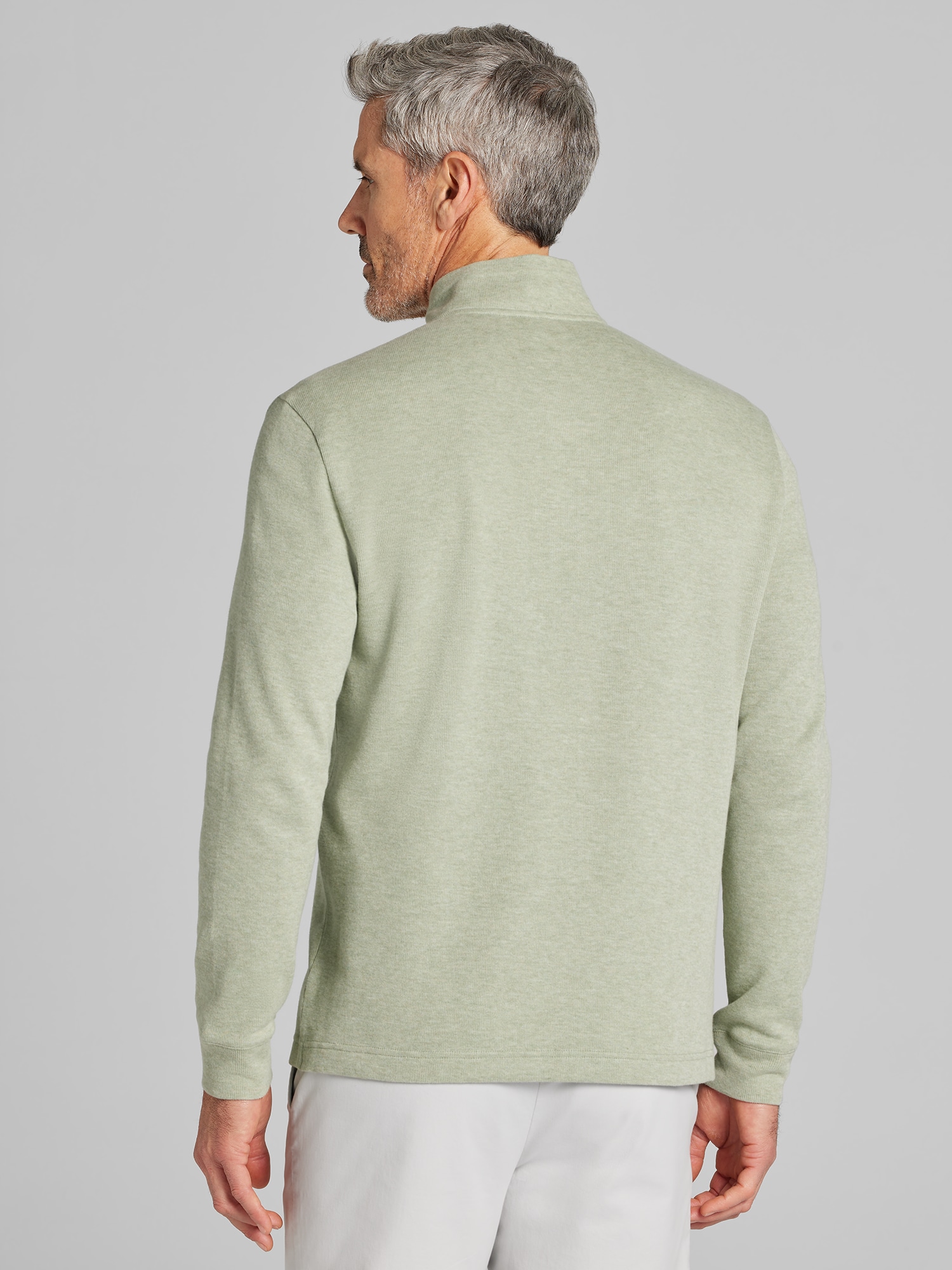 Cotton Modal Quarter Zip Pullover