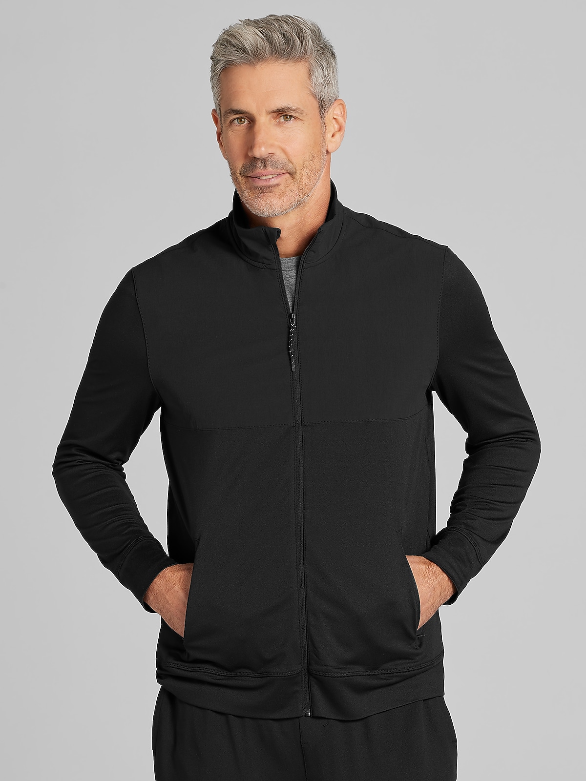 Awearness Kenneth Cole CHILLFLEX Modern Fit 4-Way Stretch Full Zip