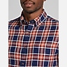 Wilke-Rodriguez Modern Fit Woven Flannel Button Up Shirt