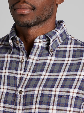 Modern Fit Button Up Overshirt