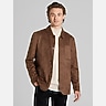 Paisley &Amp; Gray Microsuede Shirt Jacket