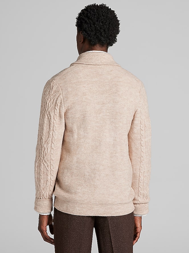 Paisley &Amp; Gray Slim Fit Shawl Collar Cardigan