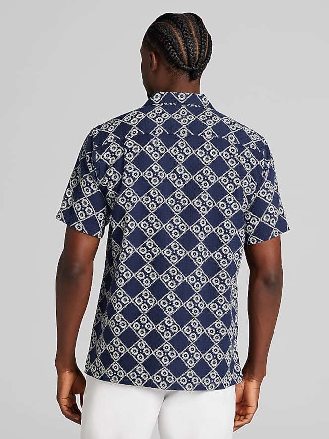 Joseph Abboud Modern Fit Camp Shirt