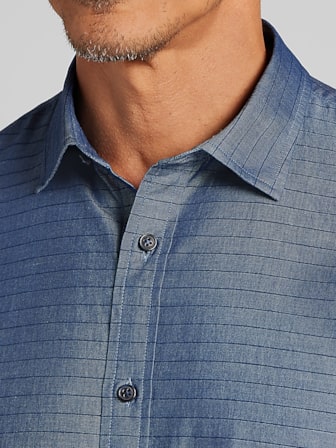 Modern Fit Button Up Overshirt