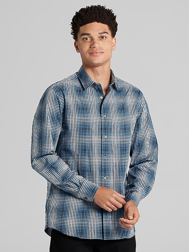 Awearness Kenneth Cole CHILLFLEX Slim Fit Button Up Shirt