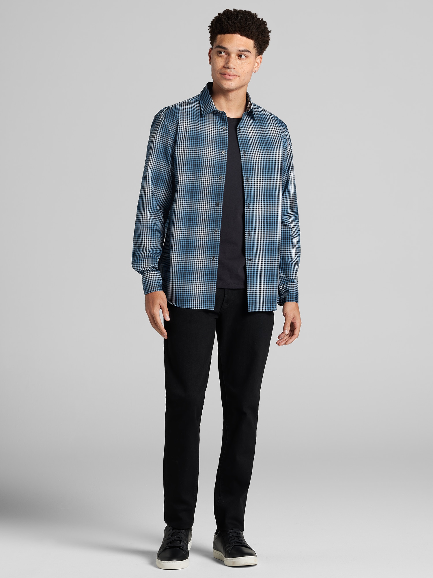 CHILLFLEX Slim Fit Button Up Shirt