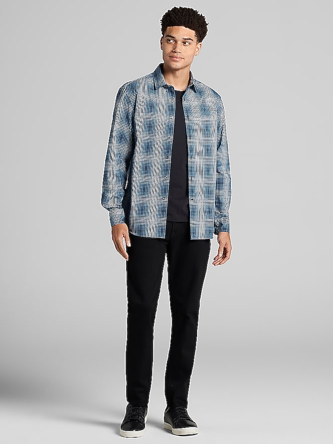 Awearness Kenneth Cole CHILLFLEX Slim Fit Button Up Shirt