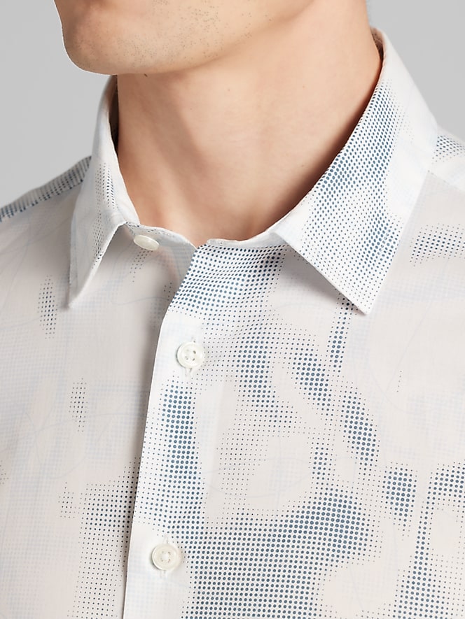 Awearness Kenneth Cole CHILLFLEX Slim Fit Button Up Shirt