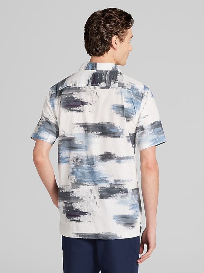 Awearness Kenneth Cole Modern Fit Camp Shirt