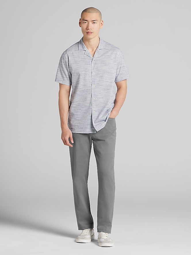 Joseph Abboud Modern Fit Camp Collar Sportshirt