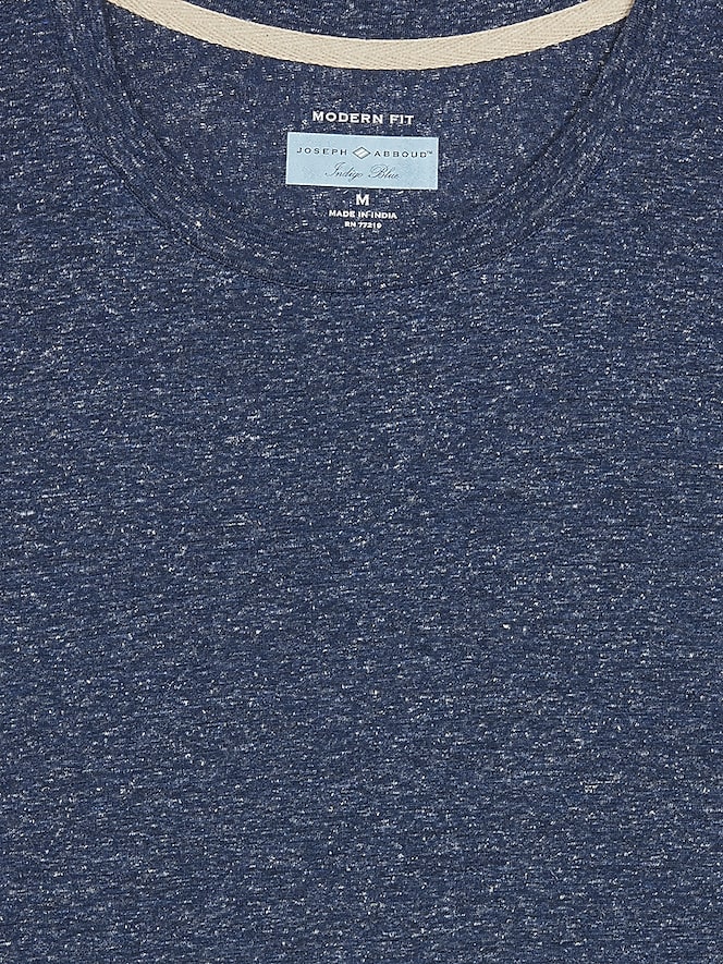 Joseph Abboud Modern Fit Burnout Crewneck Tee