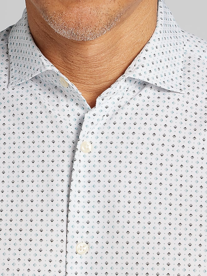 Awearness Kenneth Cole Slim Fit Camp Shirt