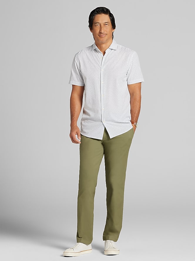 Awearness Kenneth Cole Slim Fit Camp Shirt