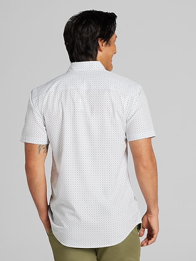 Awearness Kenneth Cole Slim Fit Camp Shirt