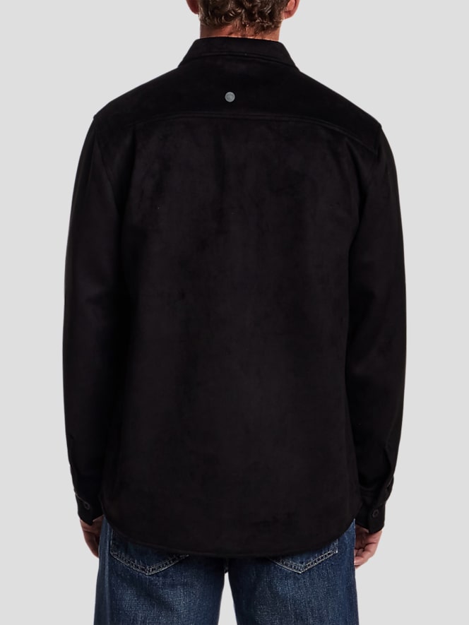 Weatherproof Vintage Faux Suede Overshirt